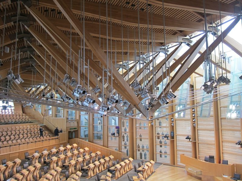 vedere Parlamento Edimburgo