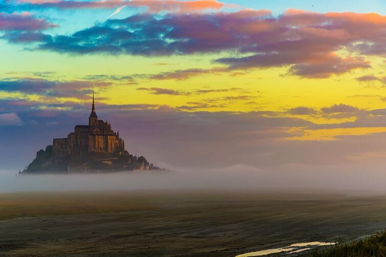 Le phénomène des marées au Mont SaintMichel