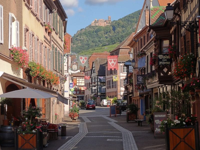 Grand Rue, Ribeauvillé, Route des Vins d'Alsace