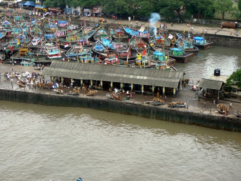 Marché aux poissons, Sassoon Docks, Mumbai, Bombay