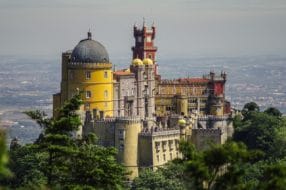vue panoramique de Sintra Portugal