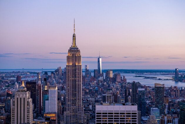 Vue depuis le Top of the Rock