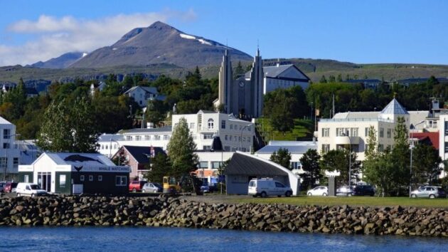 Loger à Akureyri, Islande