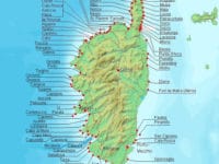 Carte de la Corse