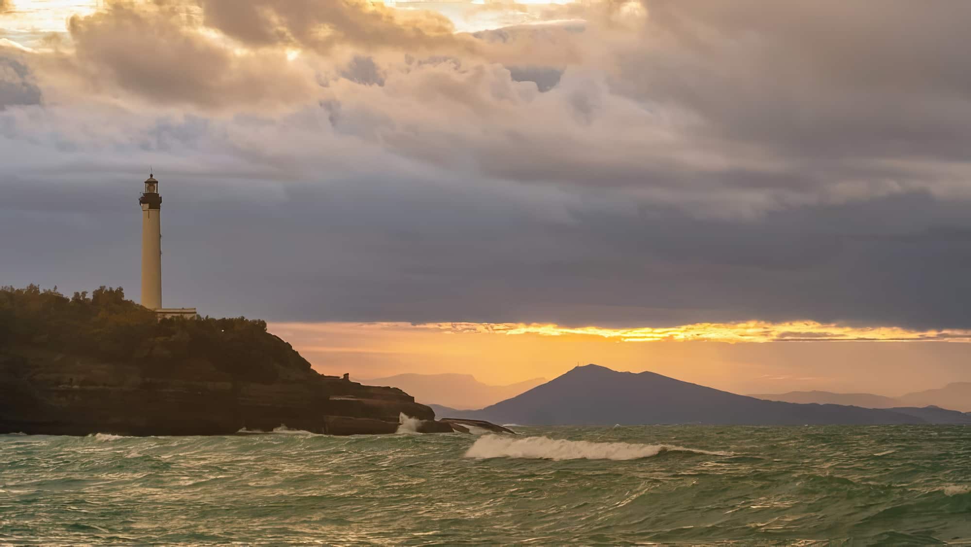 Depuis la chambre d'amour à Anglet