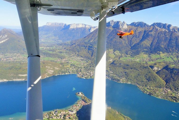 ULM au Lac d'Annecy