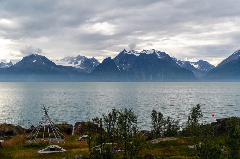 Lyngenfjord, Troms, Norvège