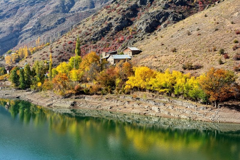 Coruh River, Erzurum, Turkey