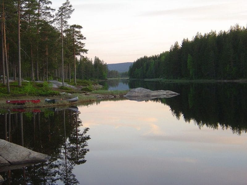 Lake Velmunden, Oppland, Norway