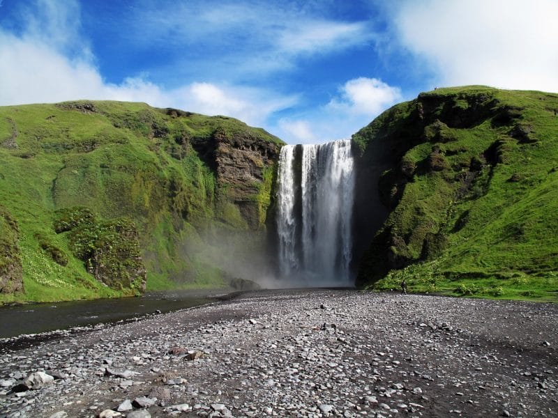 Skogafoss Falls, Iceland