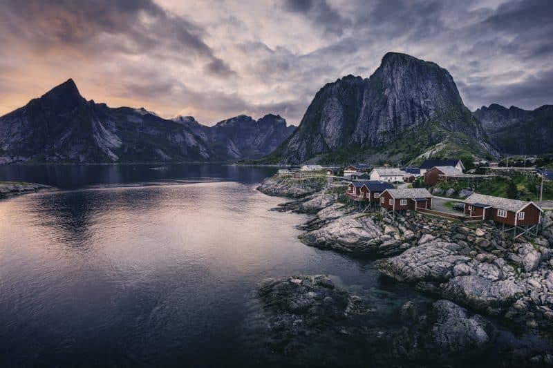Camping-car en norvège