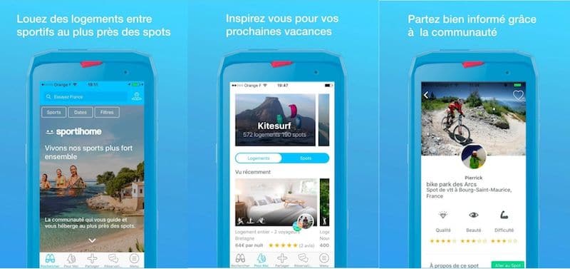 Application Sportihome
