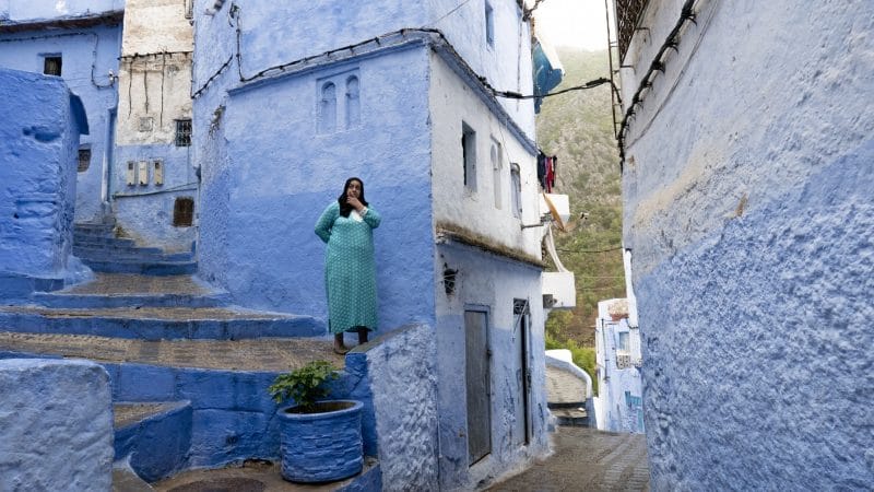 Chefchaouen, ville bleue, Maroc