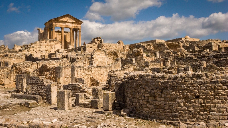 Dougga in Tunisia