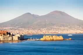 vue panoramique de la ville de Naples