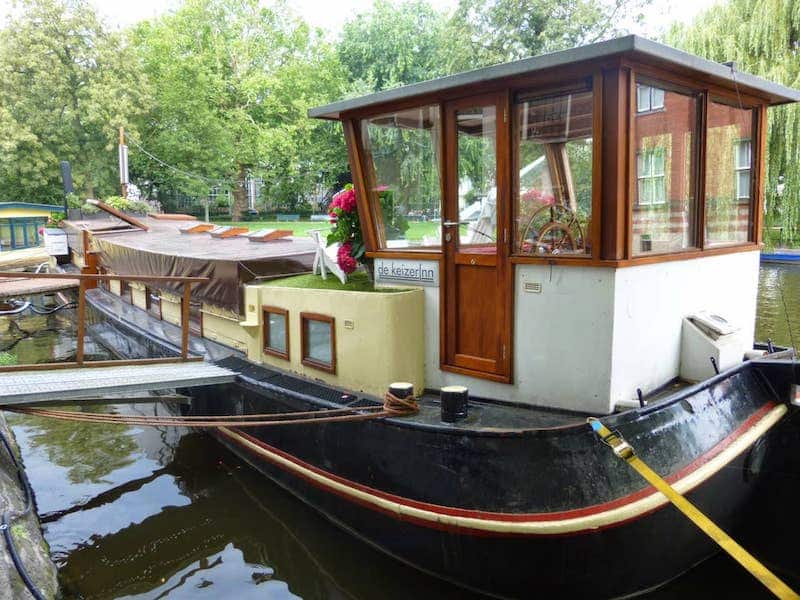 Charmante péniche Amsterdam