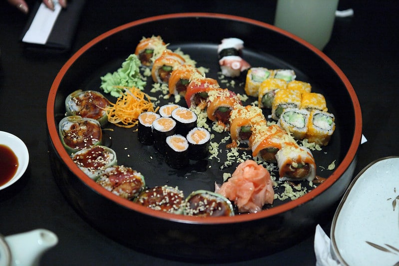 Manger des sushis à Nagoya