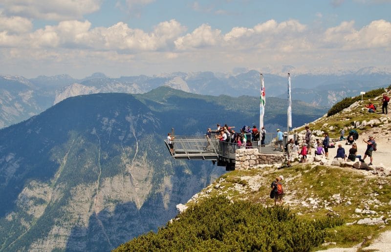 Dachstein, point de vue, Autriche