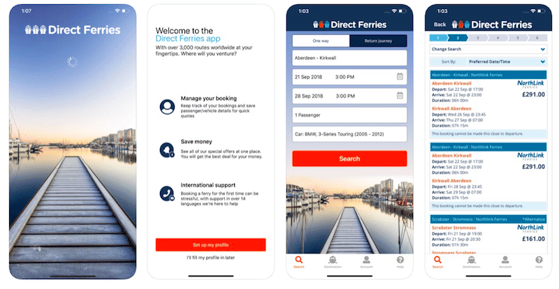 Direct Ferries - App Store