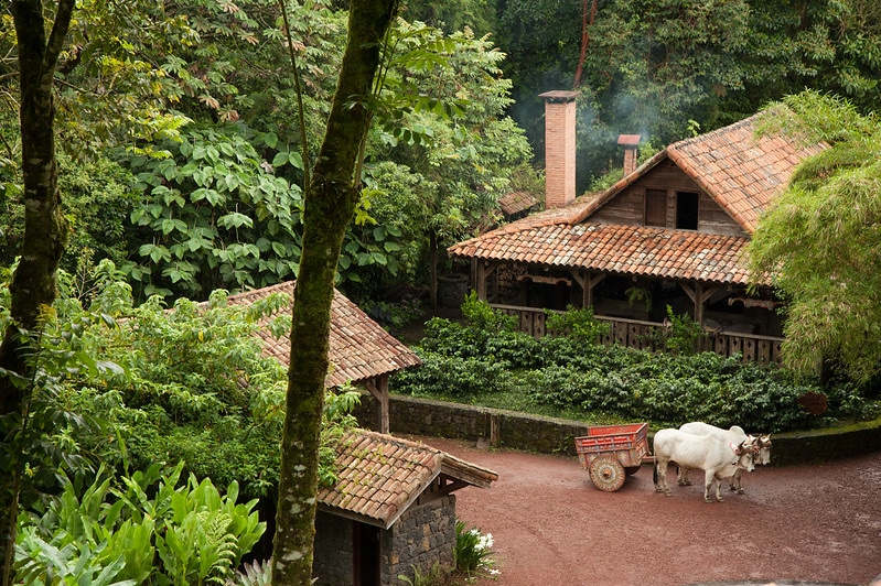Jardins des chutes de la Paz, Costa Rica