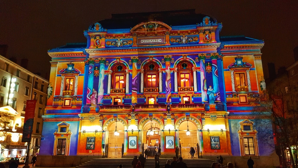 Théâtre des Célestins, Fête des Lumières, Lyon