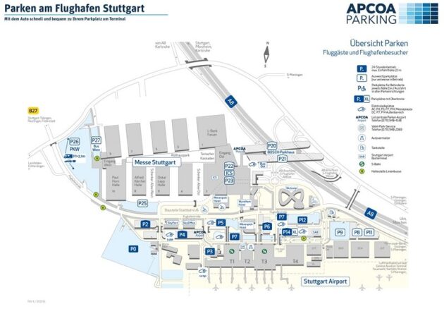 Parken Flughafen Stutt P20 Und P21 generationvoyage.fr