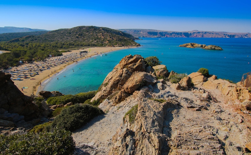 Vaï, Crète
