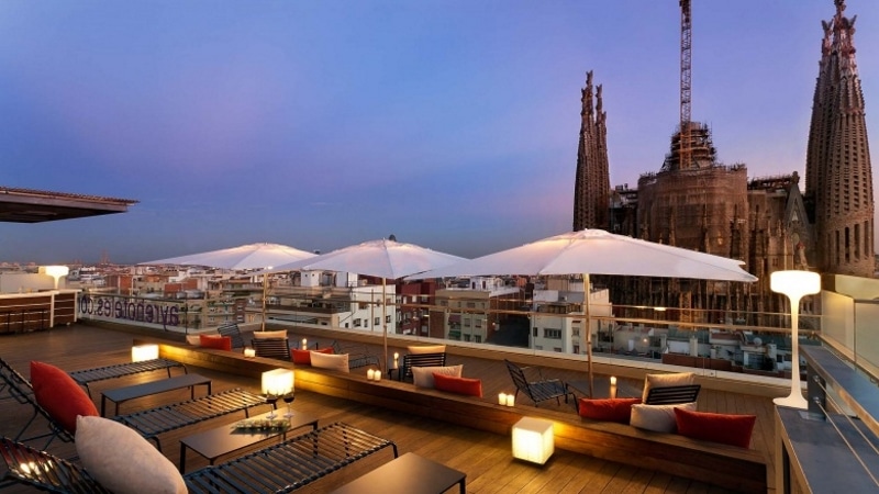 Ayre Hotel Rosellón - les meilleurs rootops où boire un verre à Barcelone