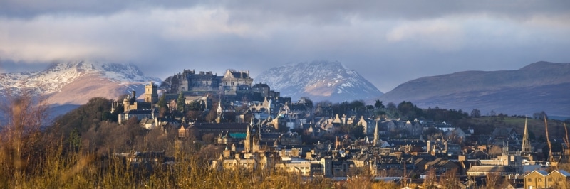 Château de Stirling en Ecosse