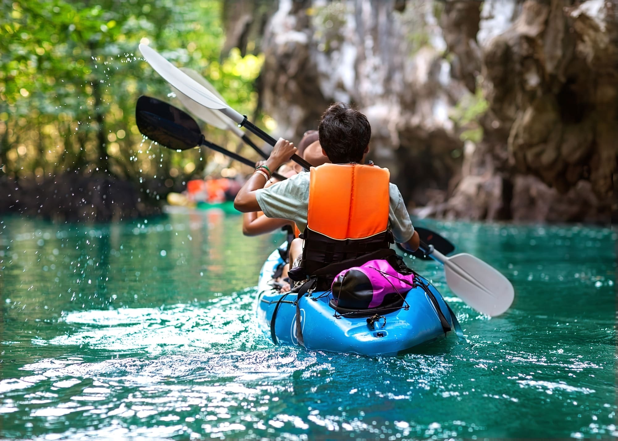 faire canoe kayak dans le jura