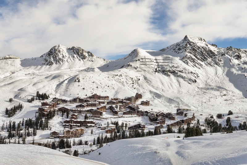 La Plagne station de ski alpes reveillon jour de l an