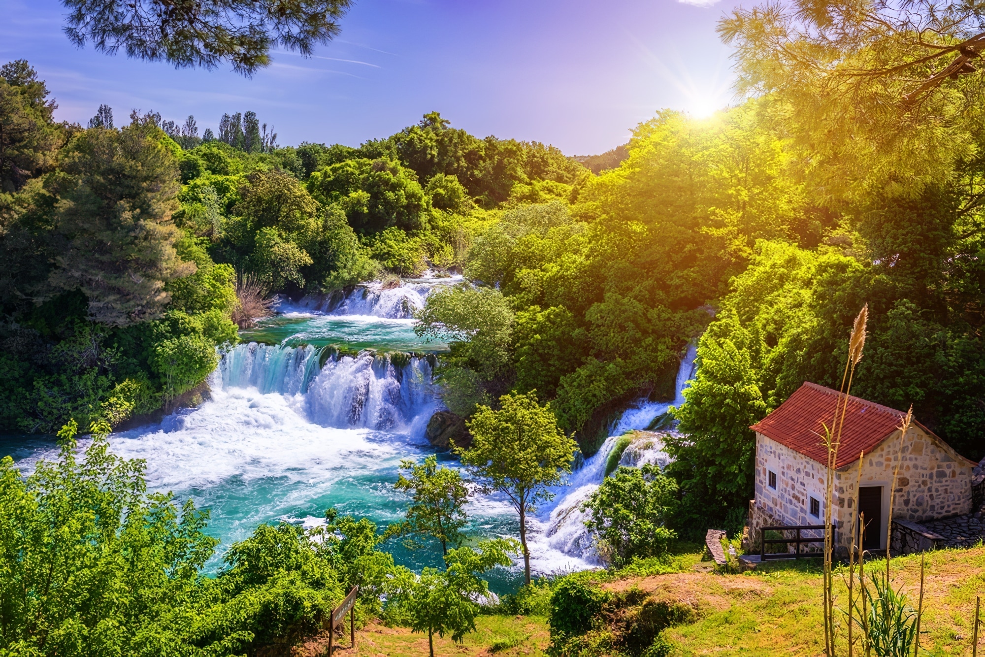 les parcs nationaux d'Europe / Plivitce en Croatie lacs