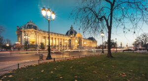 Petit Palais à Paris vue panoramique