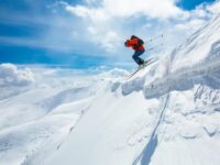 ski freeride dans les Alpes