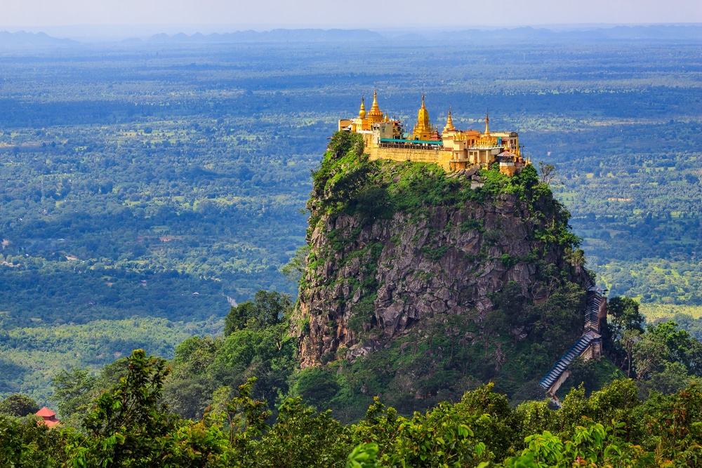 Mont Popa, Birmanie