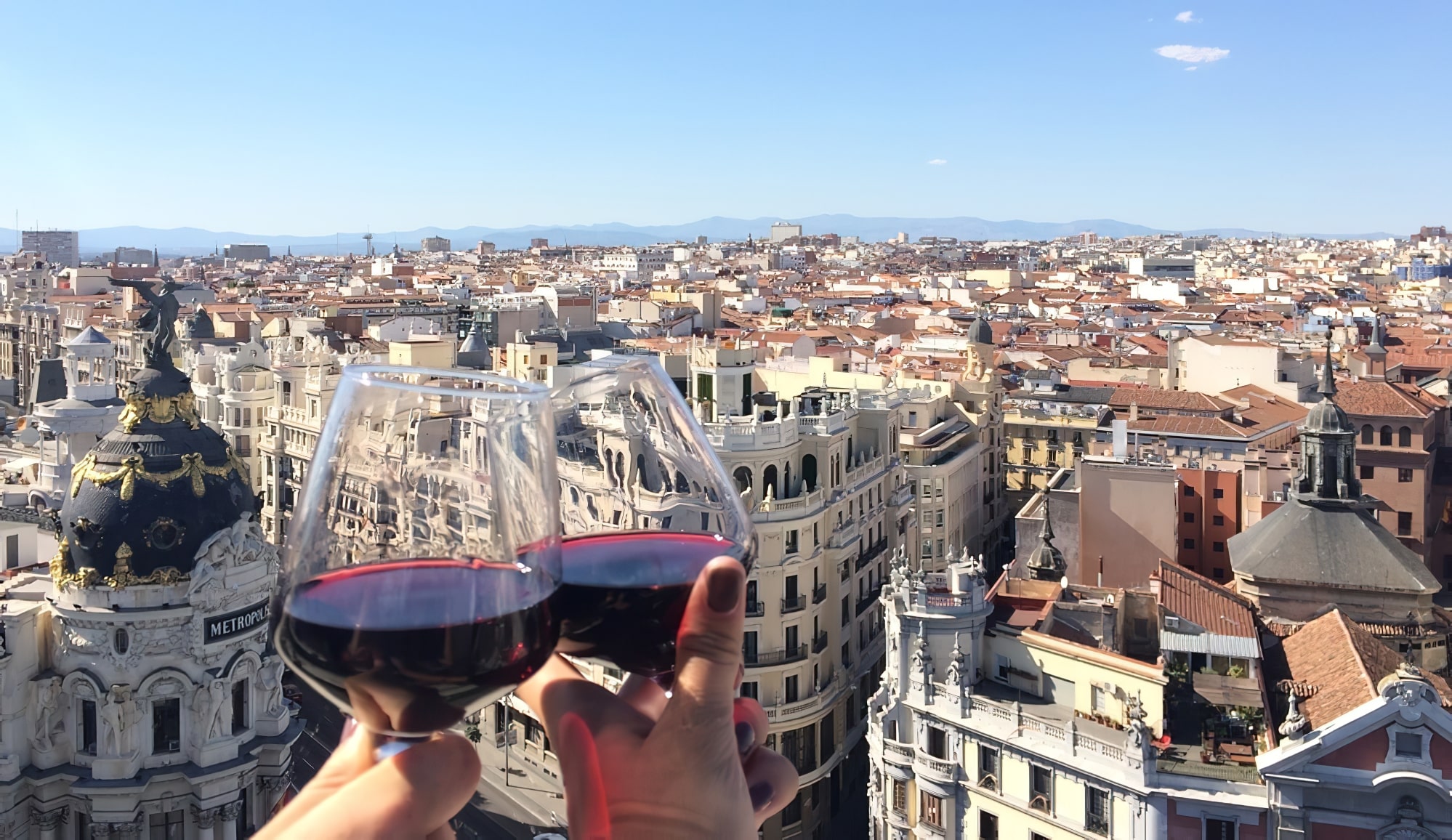 Les meilleurs rooftops où boire un verre à Madrid