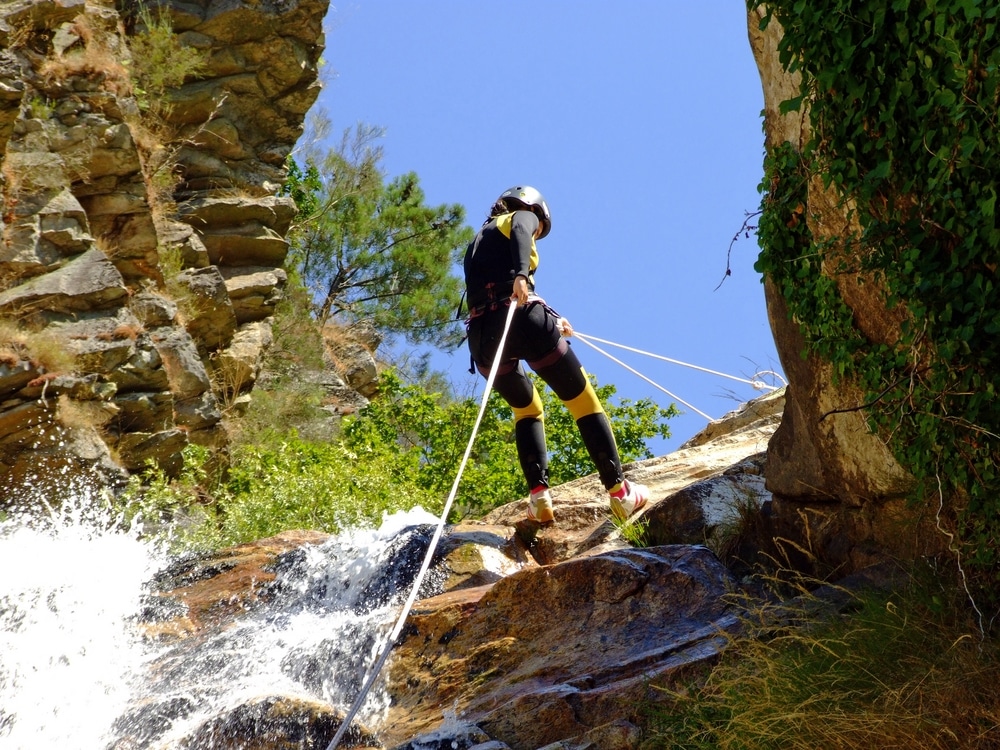 canyoning riviere teixeira portugal