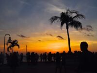 coucher de soleil dans le monde key westy