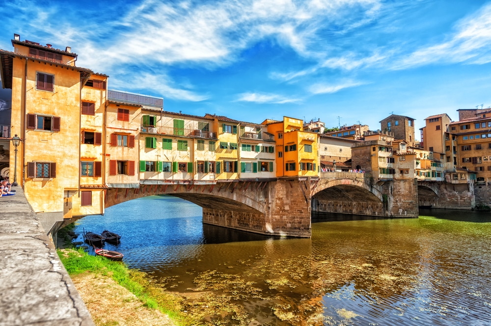 Le Ponte Vecchio, près du quartier de Santo Spirito où loger à Florence