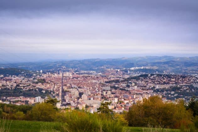 Vue panoramique sur Saint-Etienne