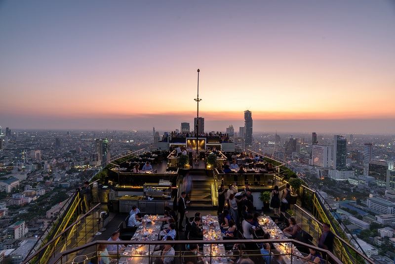 vertigo restaurant, bangkok