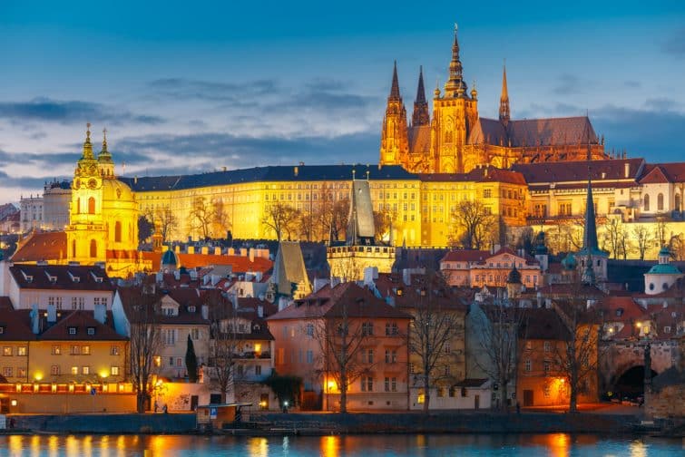 Château de Prague vue