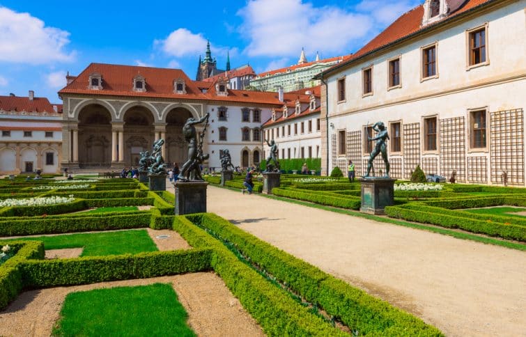 Jardin du château de Prague