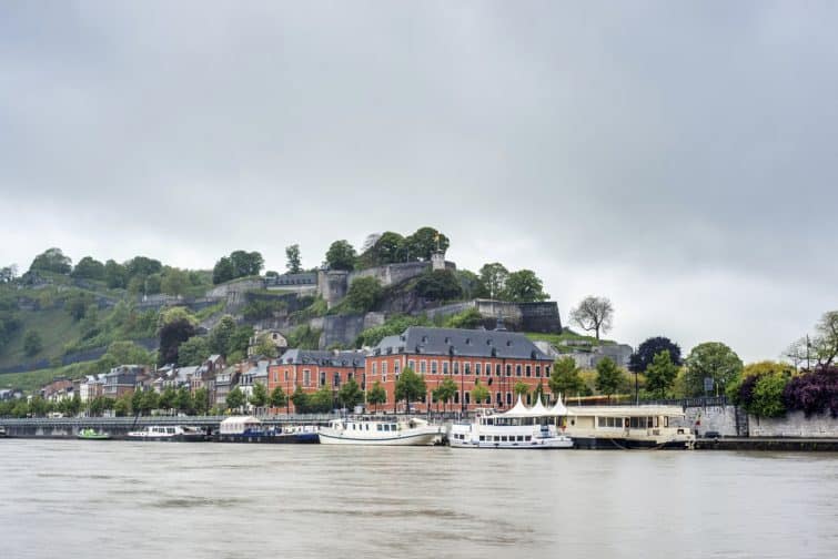 La Sambre, péniche, Namur