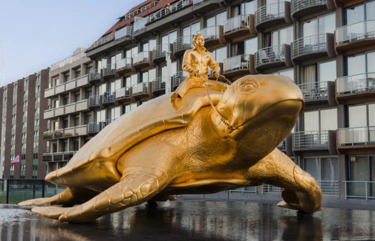 La ricerca della statua di Utopia di Jean Fabre, cosa fare a Namur