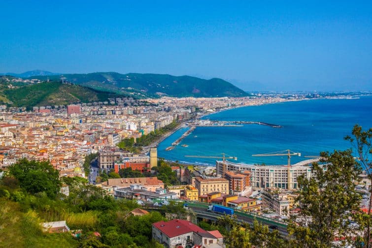 Vista di Salerno, cosa vedere in Campania