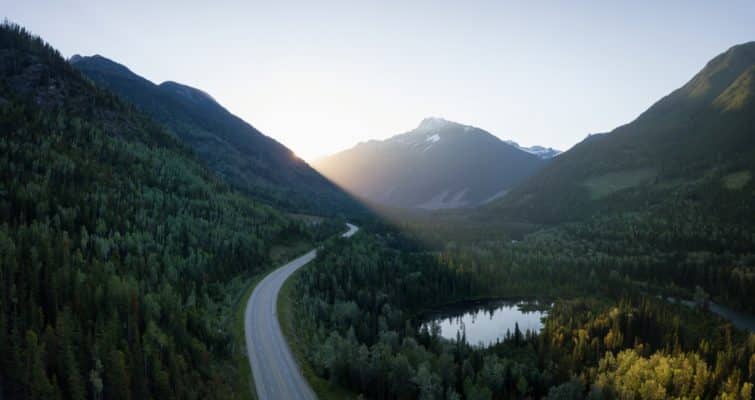 Highway in British Columbia