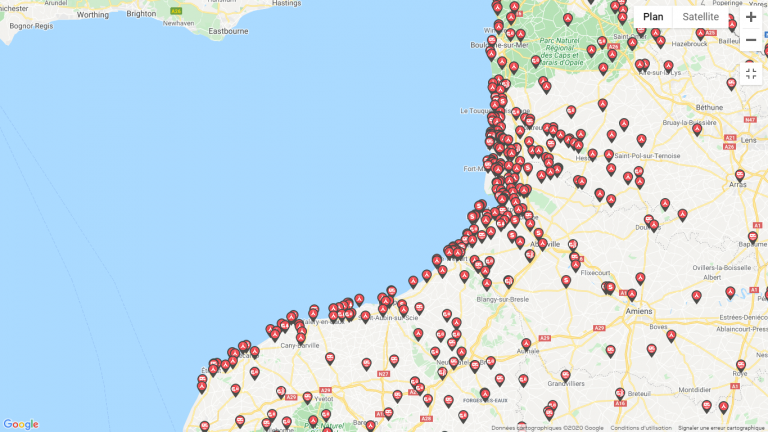 Caramaps Carte Des Aires De Camping Car
