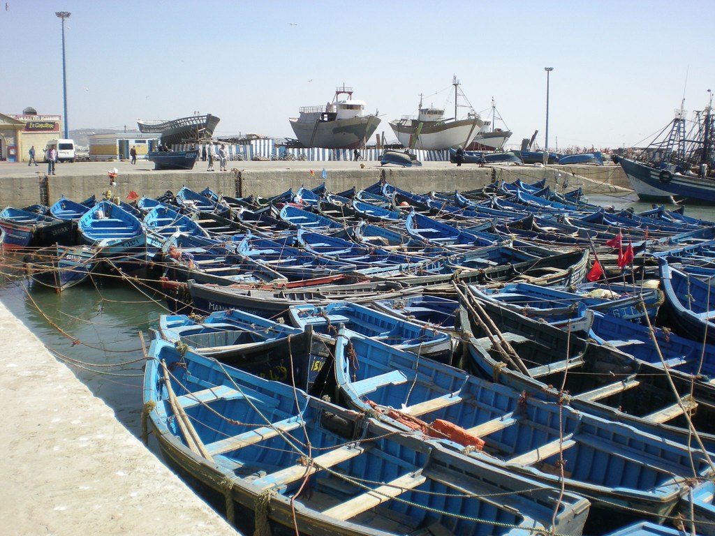 Port de pêche à Essaouira