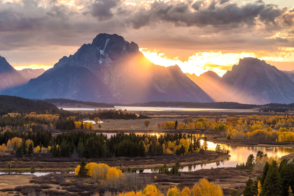 Parc national de Grand Teton en automne